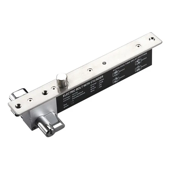 Cerradura Electrica De Perno Con Apertura Con Llave