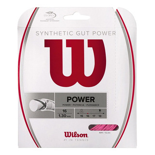 Cuerda Gut Power 16 Wilson Color Rosa Set 12.2 Mts Cuerda Gut Power 16 Wilson Color Rosa Set 12.2 Mts