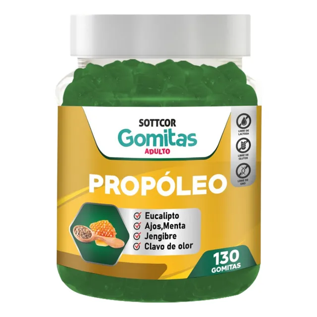 Propóleo Para Adultos Gomitas Sottcor 100g