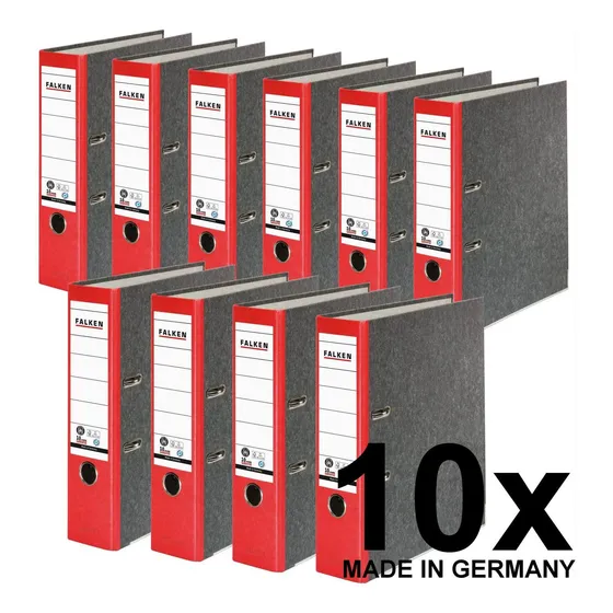 Falken The Para Carpeta Reciclada 10 Color Rojo