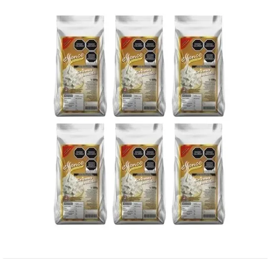 Caja Con 6 Cremas Batida En Polvo 3kg