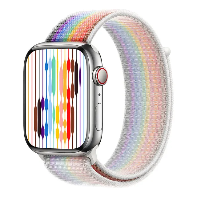 Correa Genérica Nk Nylon Pride Para Apple Watch 41/40/38mm