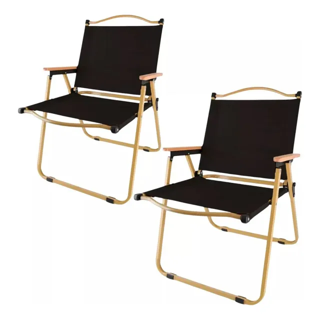 Silla Reposera Jardín Pack X2 Plegable Playa Balcón Liviana