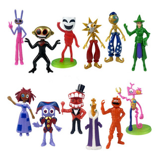 Cc 12 Asombrosas Figuras Digitales Muñecos Circo Cc 12 Asombrosas Figuras Digitales Muñecos Circo