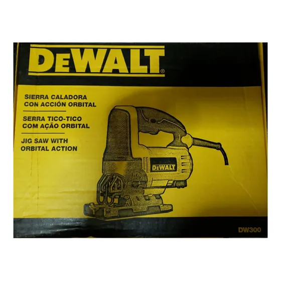 Sierra Caladora Dewalt Dw300 500w 0-3200 Cpm
