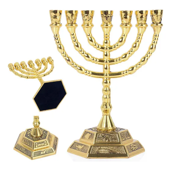 Candelabro De Metal Portavelas