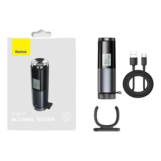 Alcoholimetro Probador Alcohol Portatil Profesional Baseus