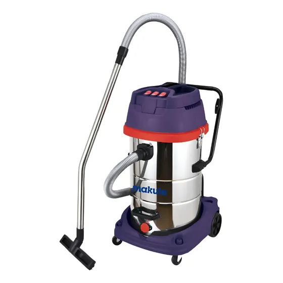 Aspiradora 80 L Industrial Polvo Y Agua C/ 3 Motores Makute