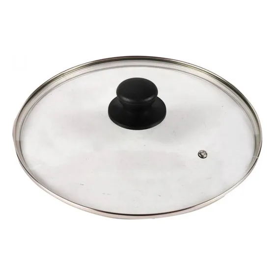Tapa Vidrio Templado De 24 Cm Ollas Y Sartenes Pettish Onlin Color Transparente