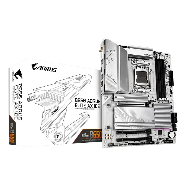 Placa Madre Gigabyte B650 Aorus Elite Ax Ice