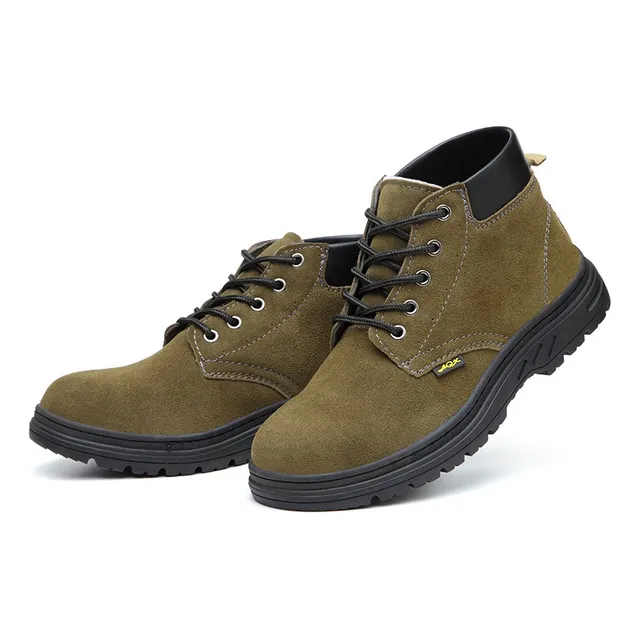 Bota Para Hombre Industrial Trabajo Seguridad Botines