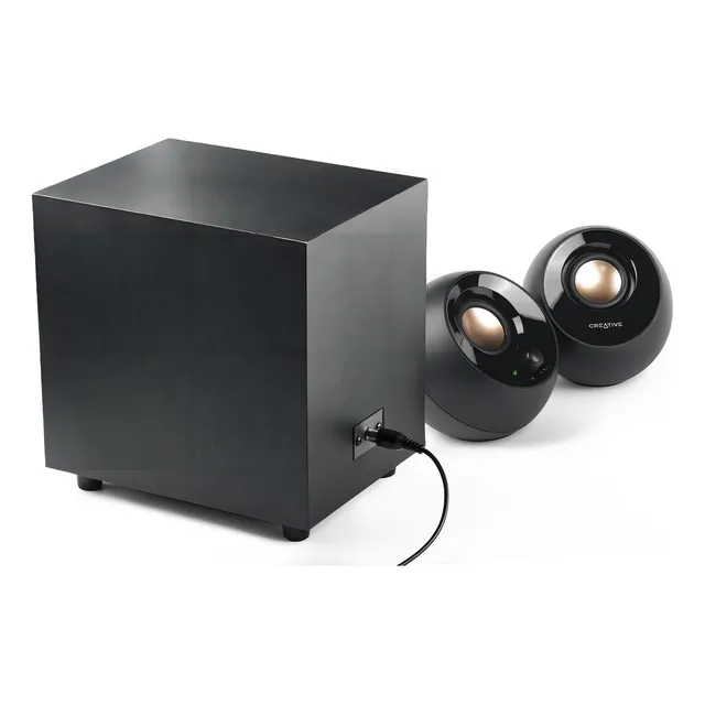 Bocina Creative Pebble Plus negr0
