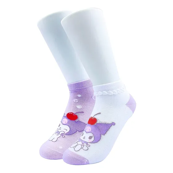 Sanrio - Calcetines 2 Pares (kuromi)