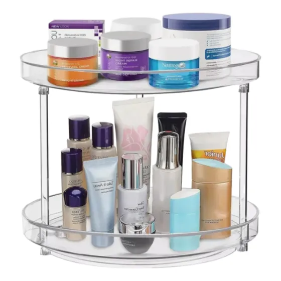 Organizador Maquillaje Cremas Perfume Giratorio Acrilico 360