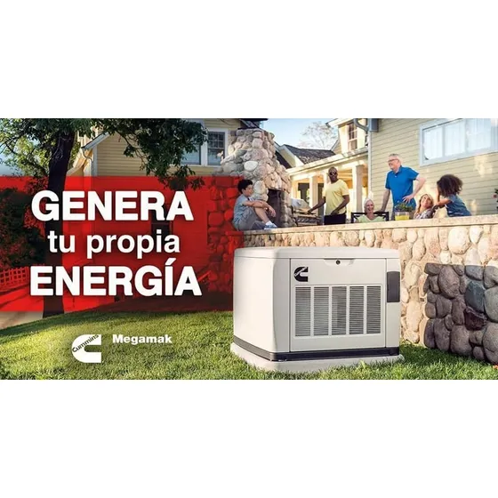 Generador Residencial Automático 13 Kw Marca Cummins