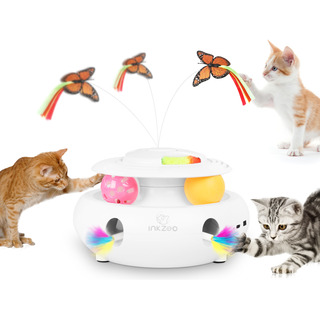 4 En 1 De Juguetes Para Gato Automático Cat Toys 4 En 1 De Juguetes Para Gato Automático Cat Toys