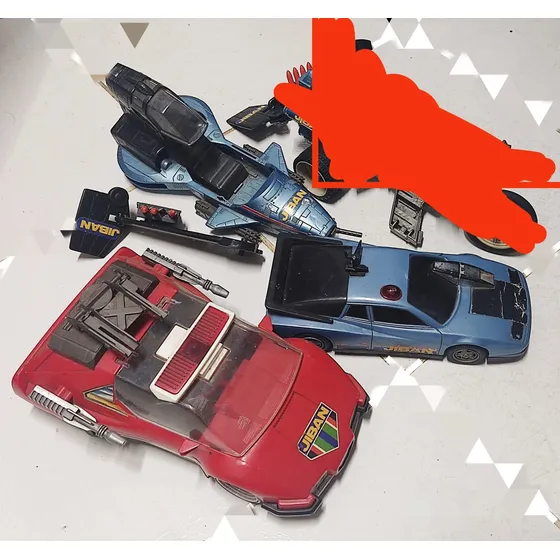 Lote Veículos Jiban Glasslite Azul