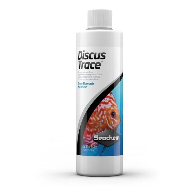 Seachem Discus Trace 250ml - Suplemento De Elementos Traza Para Peces Discos Minerales