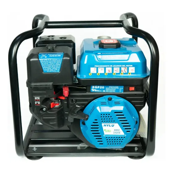 Motobomba 2  Egp20 6hp C/puesta En Marcha - Gasolina