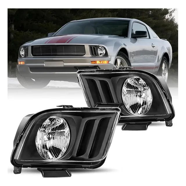 Faro Derecho Izquierdo Jsboyat Para Mustang Gt 2005 A 2009