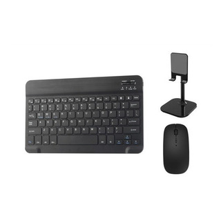 Con Ñ Kit De Teclado Ratón Bluetooth + Soporte Para Tableta Con Ñ Kit De Teclado Ratón Bluetooth + Soporte Para Tableta
