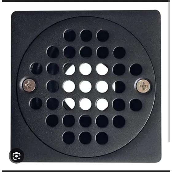 Fp Centro Piso Perforado 10x10 Dark