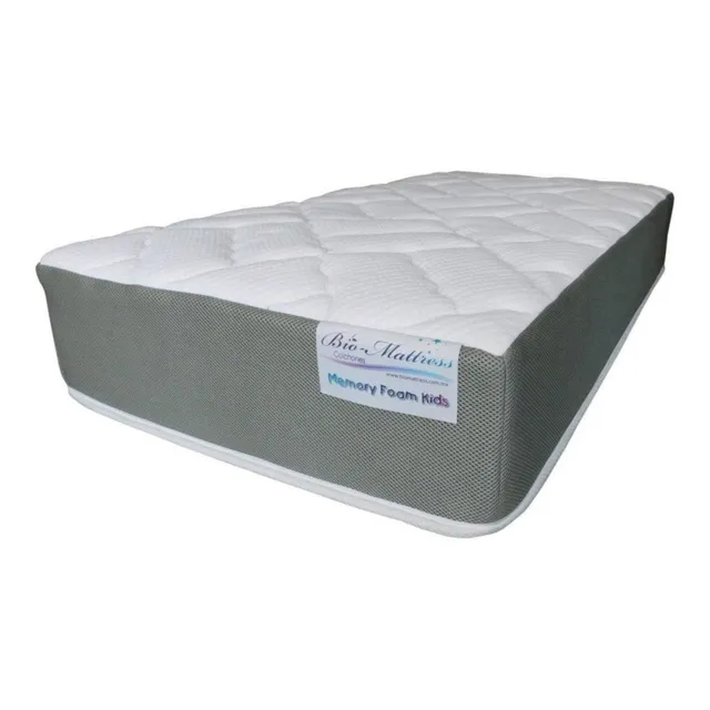 Colchon De Cuna Baby Mattress Capitonado 70 X 140cm. Color Gris