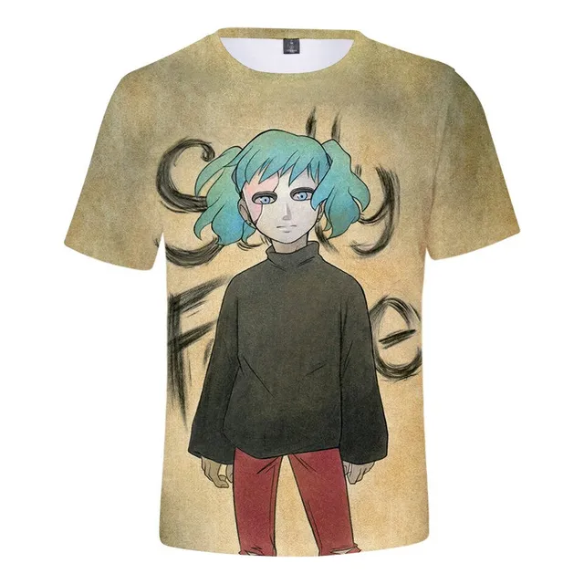 Camisetas Con Impresión 3d Asx Sally Face, Juego Terror