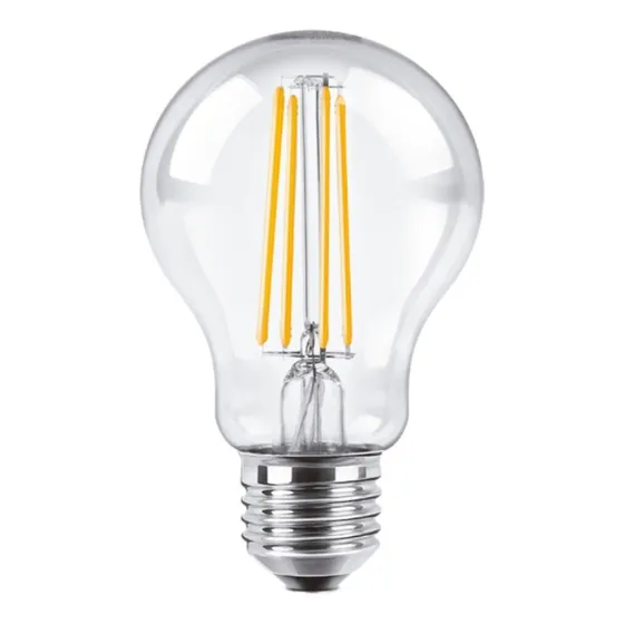 Lampara Macroled A60 Simil Filamento Led 8w E27 Luz Cálida