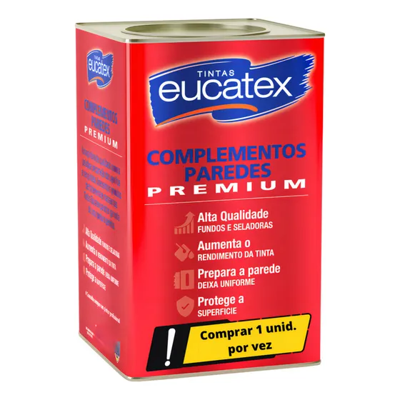 Selador Acrilico Premium Para Paredes E Tetos - 16l Eucatex
