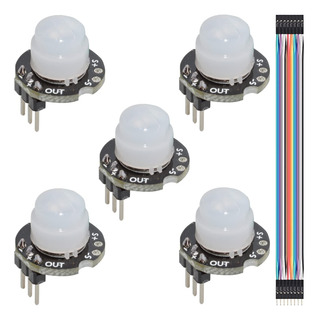 5 Unids Mini Sr602 Módulo Detector De Sensor De Movimiento M 5 Unids Mini Sr602 Módulo Detector De Sensor De Movimiento M