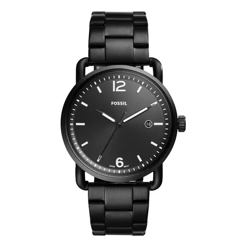 Reloj Fossil Hombre Corporate Acero Color de la correa Negro