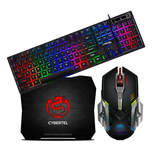 Teclado Gamer Semi Mecanico Halion Ripper Led
