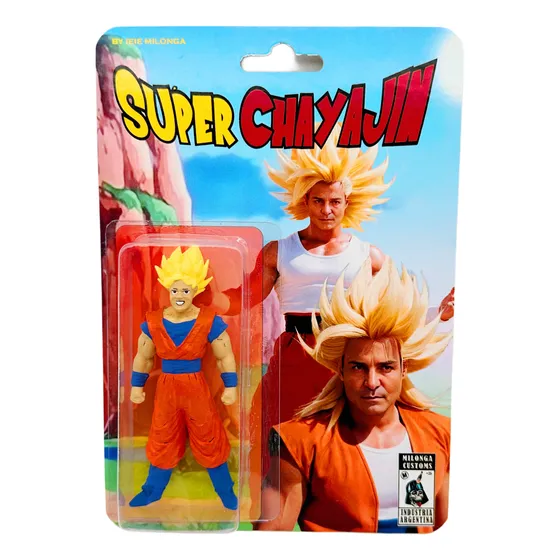 Chayanne Dragon Ball Goku Muñeco Figura Super Chayajin