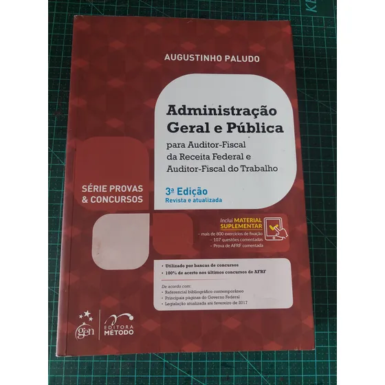 Livro: Administracao Geral E Publica Para Auditor Fiscal Da Receita Federal E Auditor Fiscal Do Trabalho
