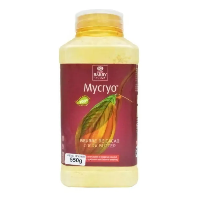 Pote De Mycryo 550g Manteiga De Cacau Callebaut Temperagem