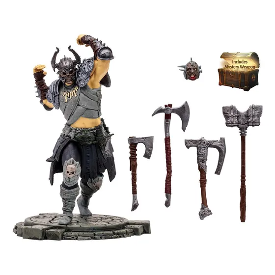 Mcfarlane Estatua: Diablo Iv - Barbaro Whirlwind Epic Escala