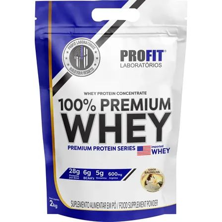 Foto de 100% Premium Whey Protein Concentrado 2kg Profit Labs