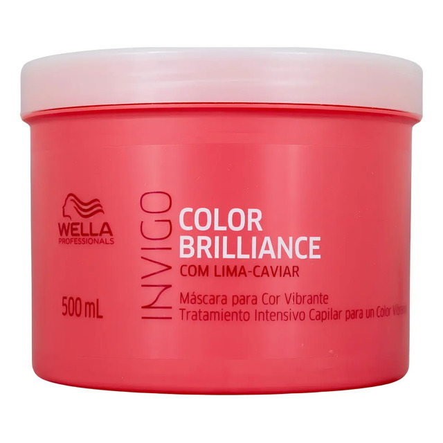 Máscara Capilar Invigo Color Brilliance 500ml Wella Professionals Máscara Capilar Invigo Color Brilliance 500ml Wella Professionals