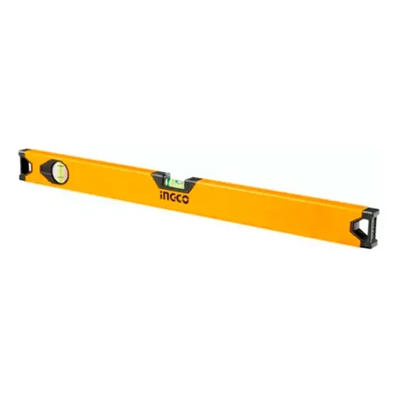 Nivel De Mano Aluminio 40 Cm 2 Burbujas Ingco Profesional