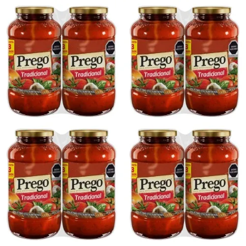 Salsa Italiana Prego Campbell's 8 Pzas De 680 G