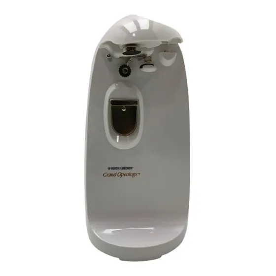 Abrelata Abridor Destapador Electrico 3en1 Black&decker 0176