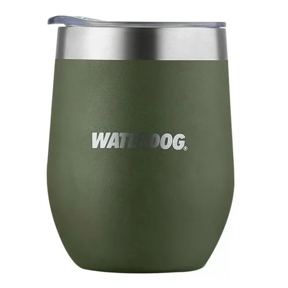 Vaso térmico Waterdog Copon 350 color verde 350mL