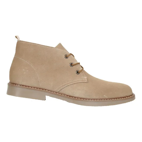 Bota Botín Caballero Vestir Casual Formal Triples35802 Beige