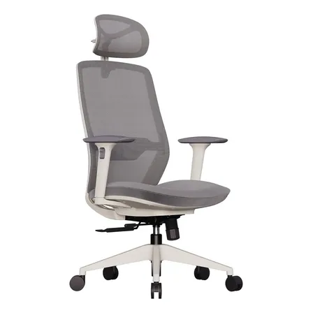 Cadeira De Escritório Ergonômica Elements Serena Confortável Cinza