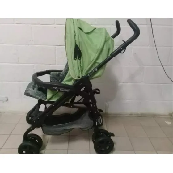 Coche Y Porta Bebe Peg Perego Como Nuevo Disponible  Carac