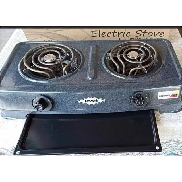 Cocina Electrica Haceb 2 Puestos 3 Temperaturas