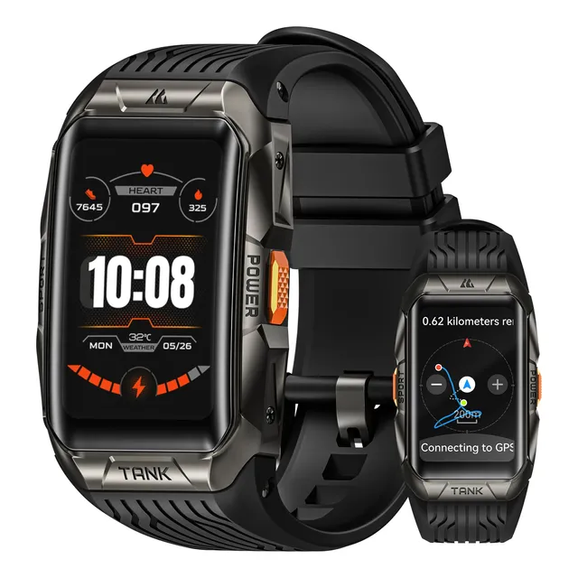 Kospet Tank X2 Ultra Gps Smart Watch, 3d Cristal P4kmw