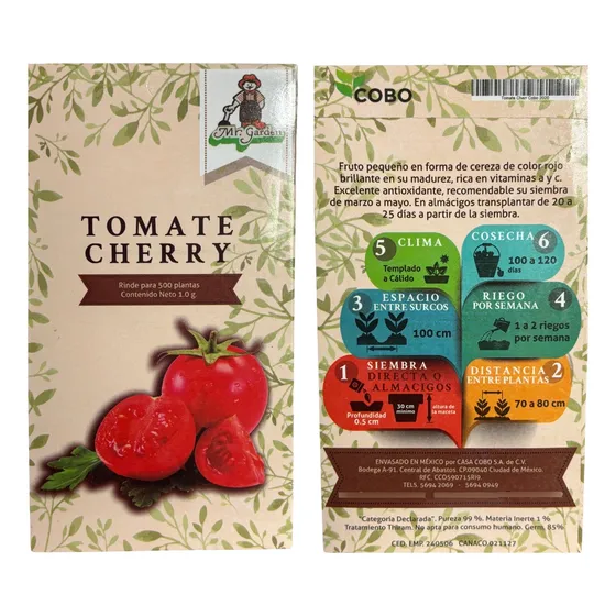 Semillas De Tomate Cherry Para Cultivo