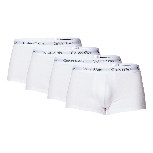 Kit 4 Cuecas Masculinas Boxer Cotton Calvin Klein Kit 4 Cuecas Masculinas Boxer Cotton Calvin Klein